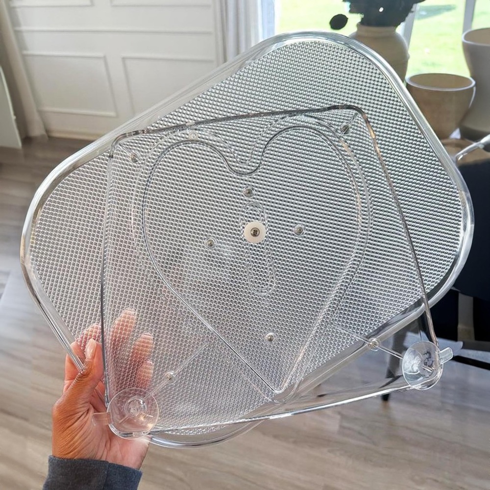 Lamu heart spin lazy Susan refrigerator organizer New in box